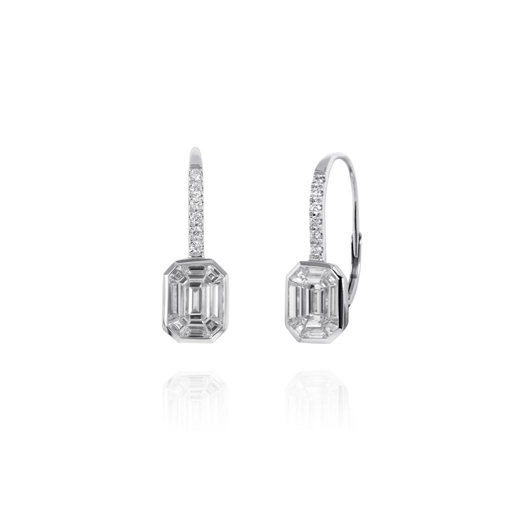 Petite Diamond Accent Band in White Gold