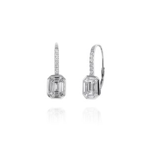 Petite Diamond Accent Band in White Gold