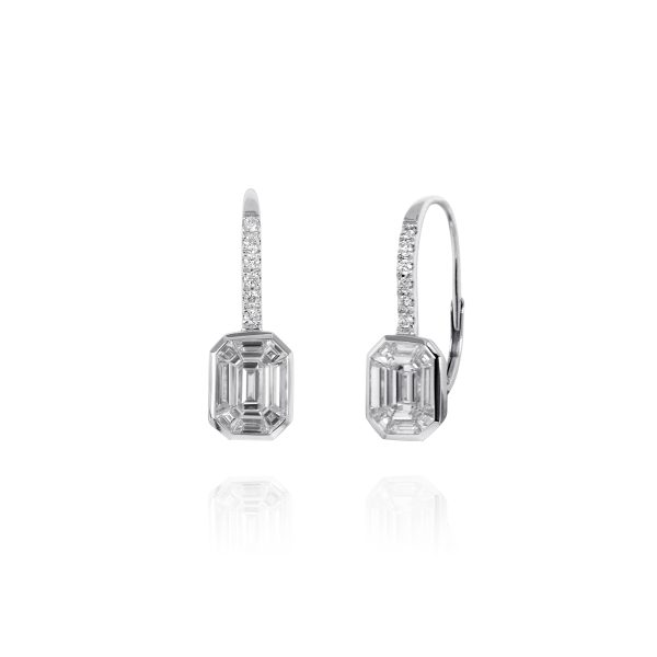 Petite Diamond Accent Band in White Gold
