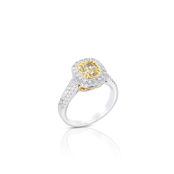 Fancy Yellow Diamond Ring - Image 2