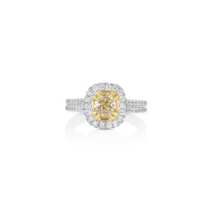 Fancy Yellow Diamond Ring