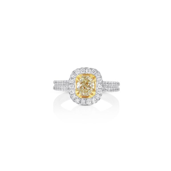 Fancy Yellow Diamond Ring