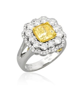 Yellow Diamond Ring