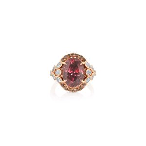Brown Zircon Ring