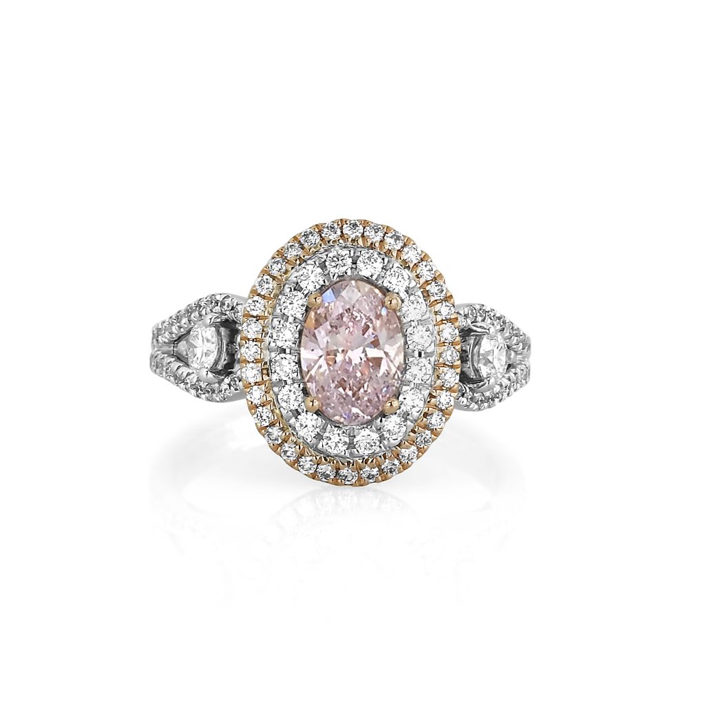 Pink Diamond Ring