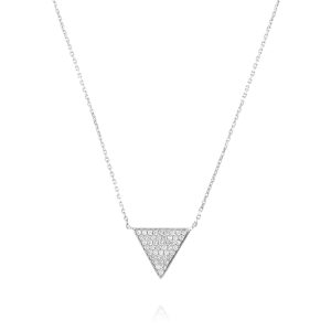 Diamond Triangle Pendant