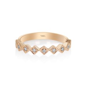 Geometric Diamond Band
