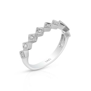 Geometric Diamond Band