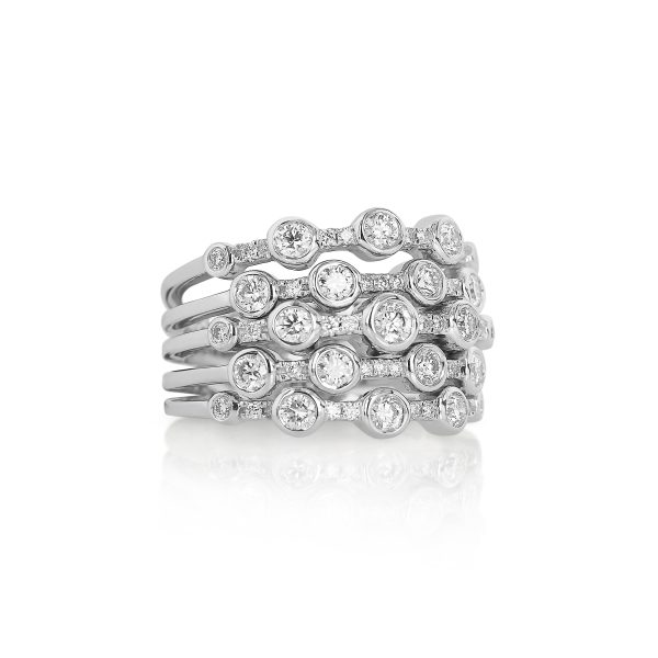 Multi-Row Diamond Band - Image 2