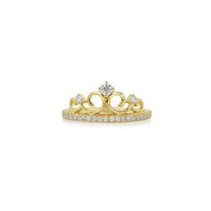 Yellow Gold Crown Ring