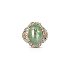 Floral Rose Paraiba Ring