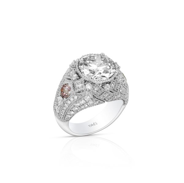 Vintage Inspired Diamond Dome Ring - Image 2