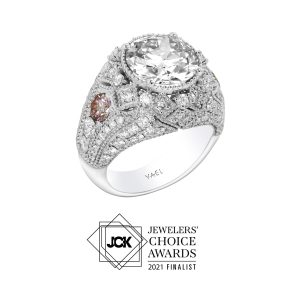 Vintage Inspired Diamond Dome Ring
