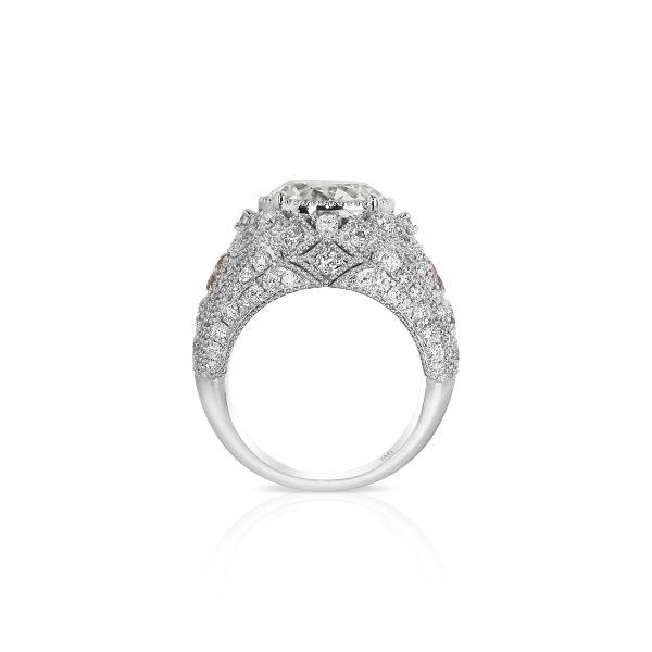 Vintage Inspired Diamond Dome Ring - Image 6