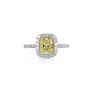 Fancy Yellow Diamond Ring