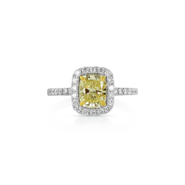 Fancy Yellow Diamond Ring