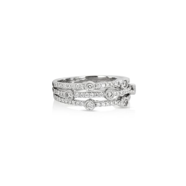 Vintage-Inspired Diamond Band - Image 2