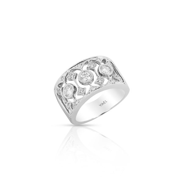 Bezel Diamond Wide Band - Image 2