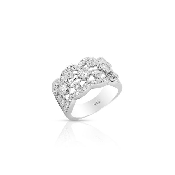 Bezel Diamond Statement Band - Image 2