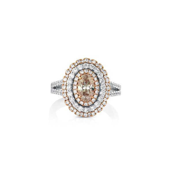 Platinum Pink Diamond Ring - Image 2
