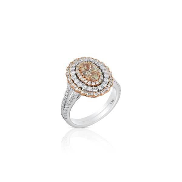 Platinum Pink Diamond Ring - Image 3
