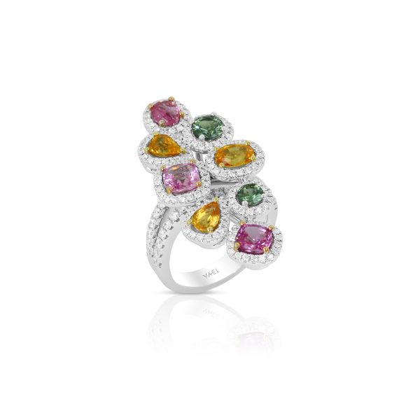 Multicolor Sapphire Ring - Image 2