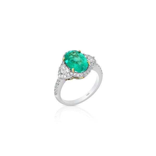 Emerald and Diamond Ring - Image 3