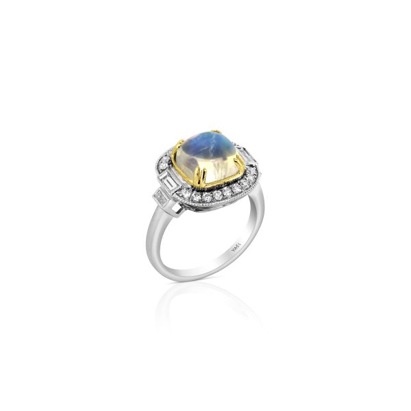 Moonstone Cocktail Ring - Image 4