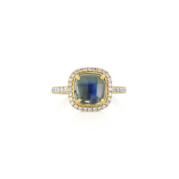Cushion Moonstone Statement Ring - Image 2