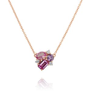 Tesserae Lilac Necklace