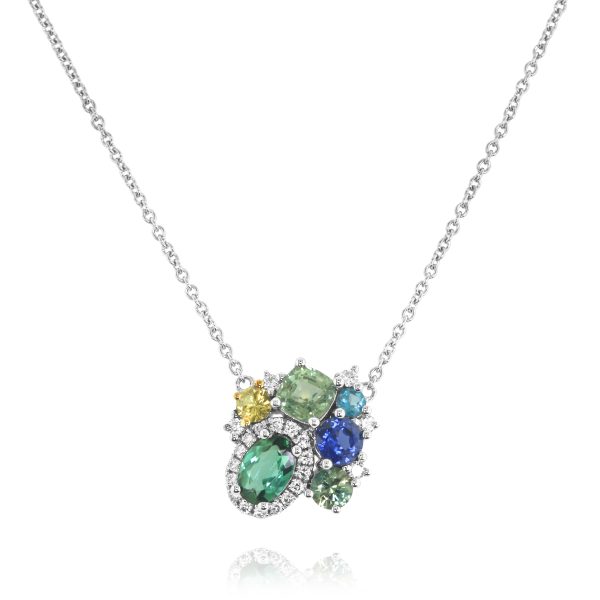 Mixed Gemstone Pendant