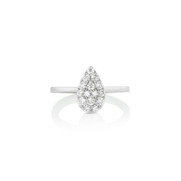 Pear-Shaped Diamond Ring - Image 2