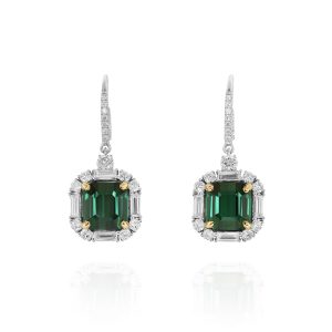 Glow Green Tourmaline Earrings
