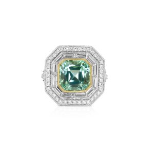 Green Tourmaline Ring