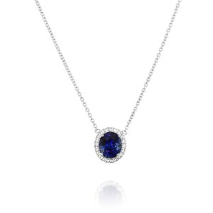 Blue Sapphire Pendant