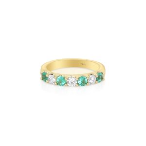 Emerald & Diamond Classic Band