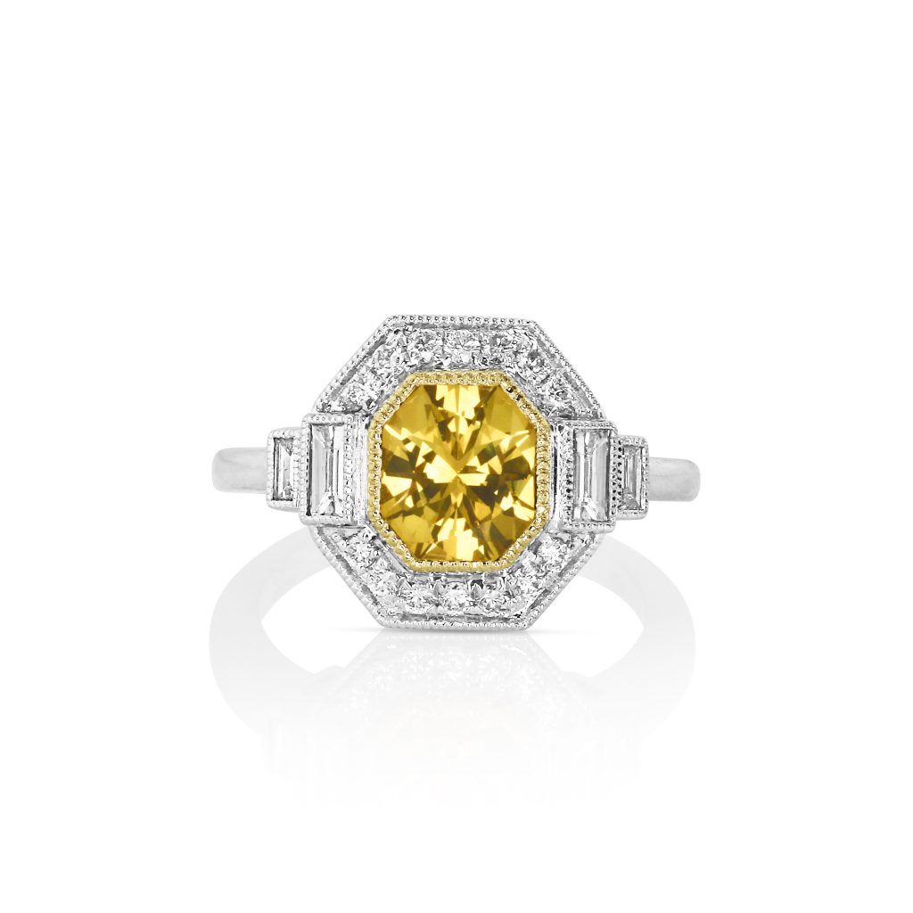 Yellow Sapphire Ring