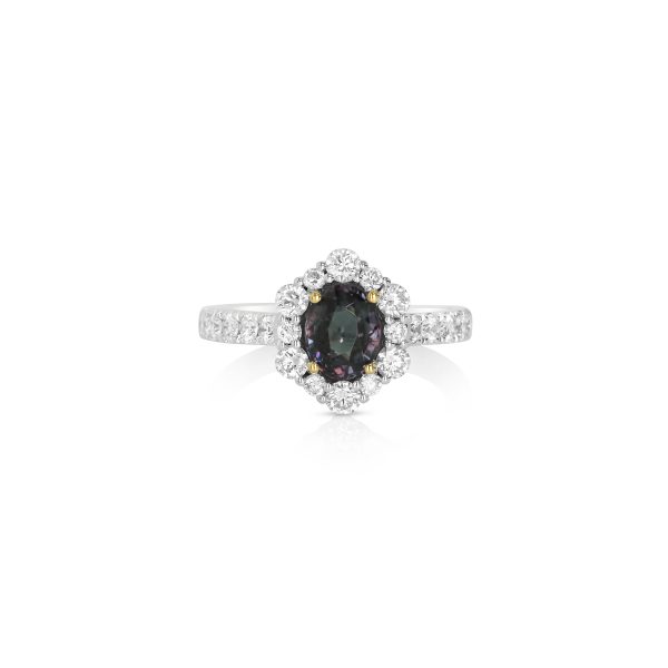 Garnet and Diamond Ring - Image 2