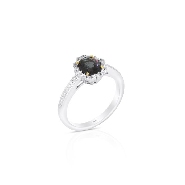 Garnet Scallop Ring - Image 2