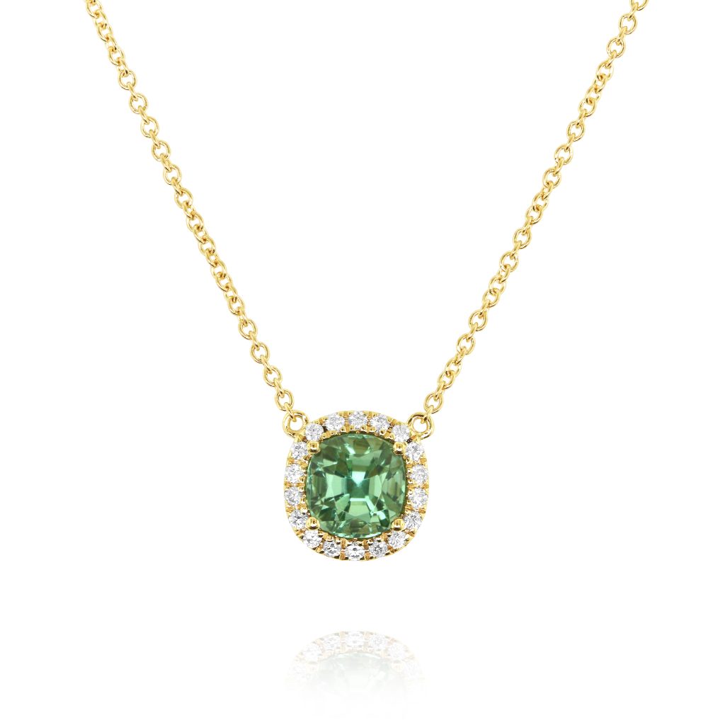 Green Tourmaline Necklace