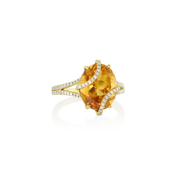 Helix Citrine Ring - Image 2