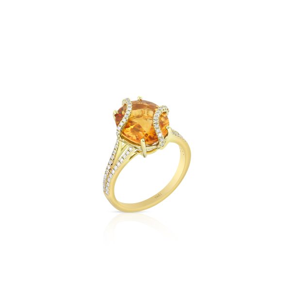 Helix Citrine Ring - Image 3