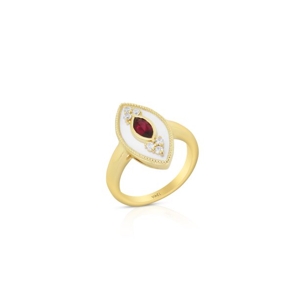 Regalia Marquise Rubellite Ring - Image 3