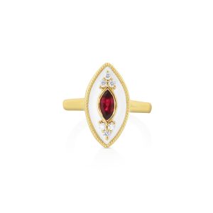 Regalia Marquise Rubellite Ring