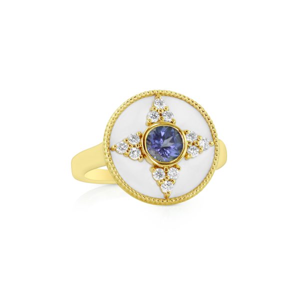 Regalia Round Tanzanite Ring - Image 2