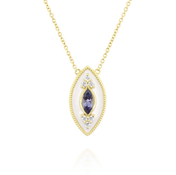 Regalia Marquise Tanzanite Pendant