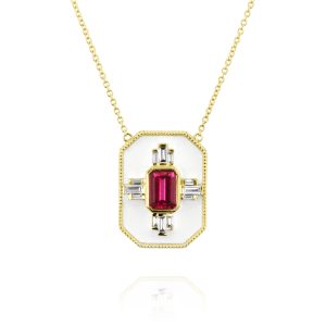 Regalia EC Rubellite Pendant