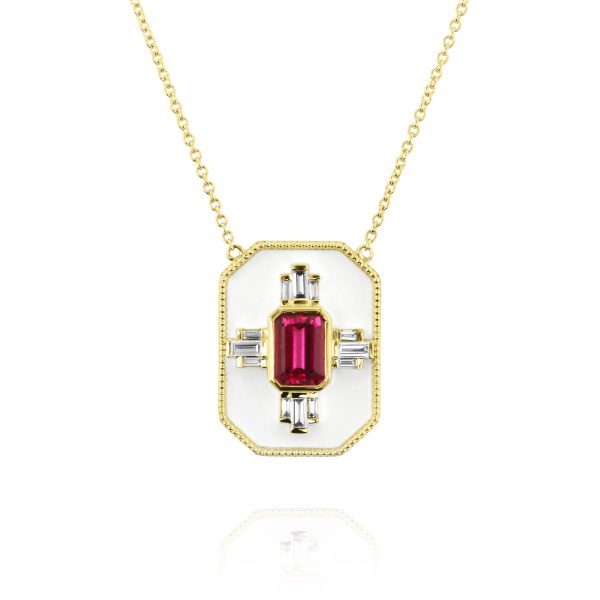 Regalia EC Rubellite Pendant