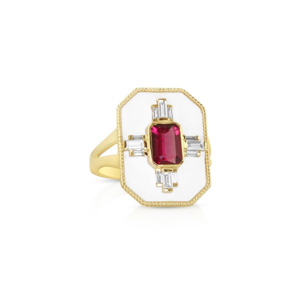 Regalia EC Rubellite Ring - Image 2