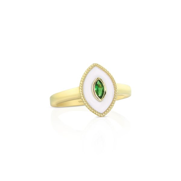 Regalia Small Marquise Green Tourmaline Ring - Image 3